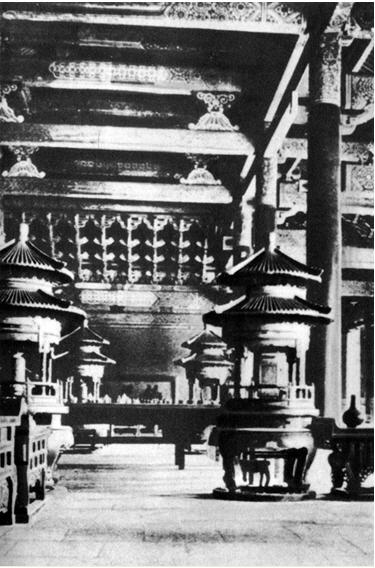 Интерьеры храма Земледелия