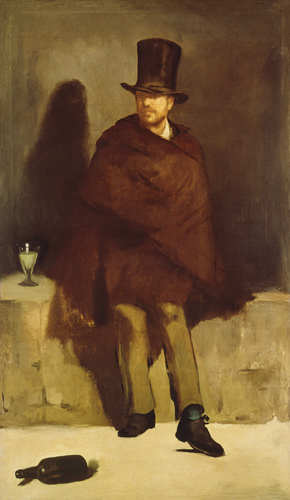 Эдуард Мане (Edouard Manet). Любитель абсента.