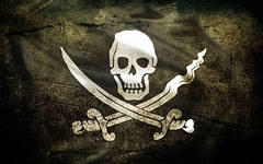 пиратский флаг "Весёлый Роджер"