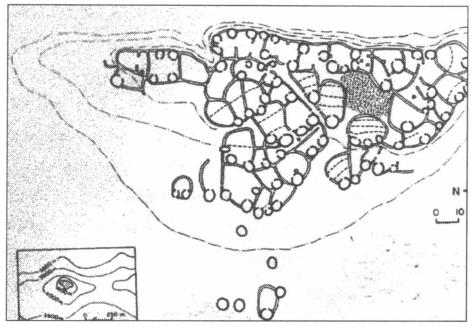 План деревни чупайчу в Керо (Чинчасуйу)