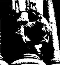 Издевательское изображение попранного ногами царя со свитком-указом в руках. Скульптурное изображение у входа в Собор Парижской Богоматери (Париж, Франция)