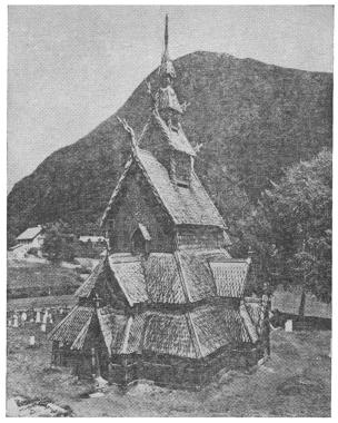 Церковь в Боргунне. Западная Норвегия, XII в.