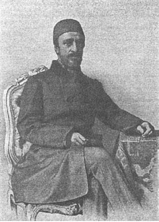 Али-паша, великий визирь эпохи Восточной воины (литографии де Мезона, 1856 г.)