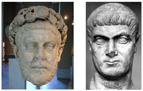 Диоклетиан (284 - 305) Галерий (305 - 311) 