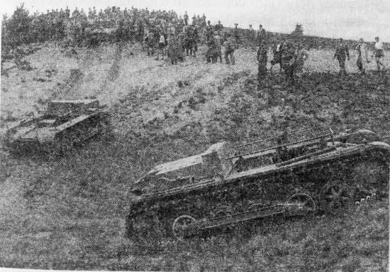 Учебные танки Pz.I Ausf.B