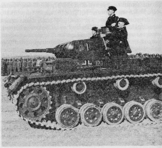 Средний танк Pz.III Ausf.E 31-го танкового полка 5-й танковой дивизии. Балканы. 1941 год