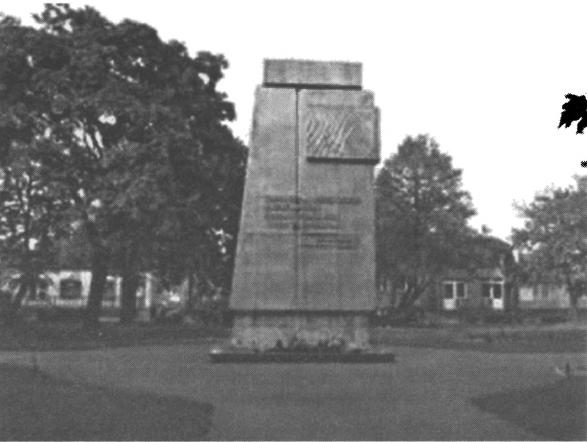 Памятник Тадеушу Костюшко и его солдатам в Мацеевицах