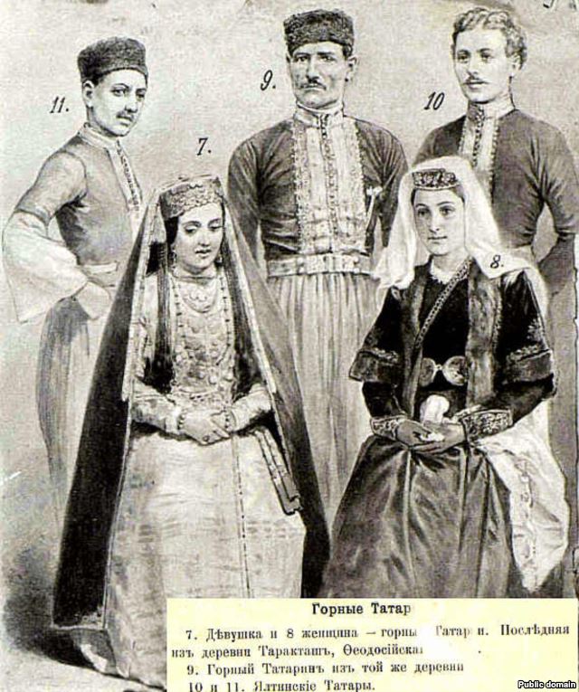 Типы крымских татар