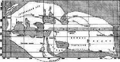 Карта ойкумены Эратосфена. Реконструкция Э. Банбери 