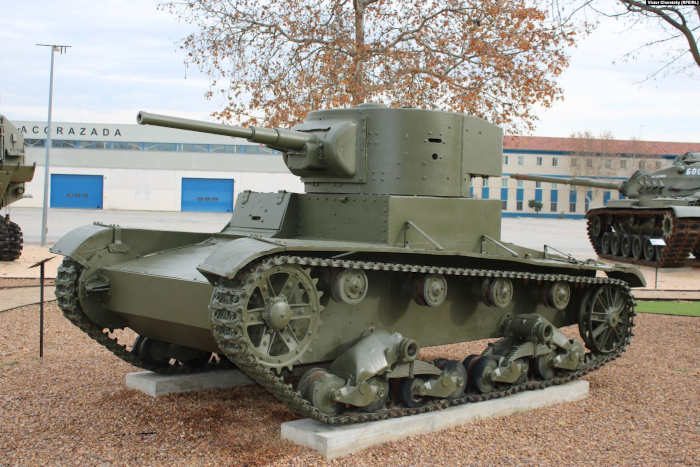 Советский легкий танк Т-26 