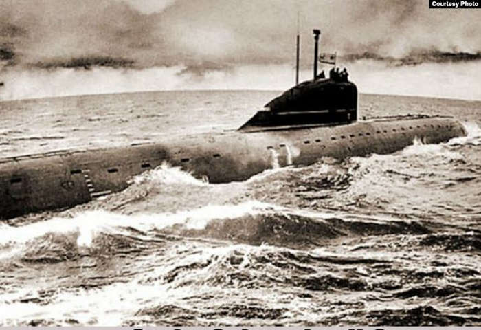 Советская подводная лодка К-8