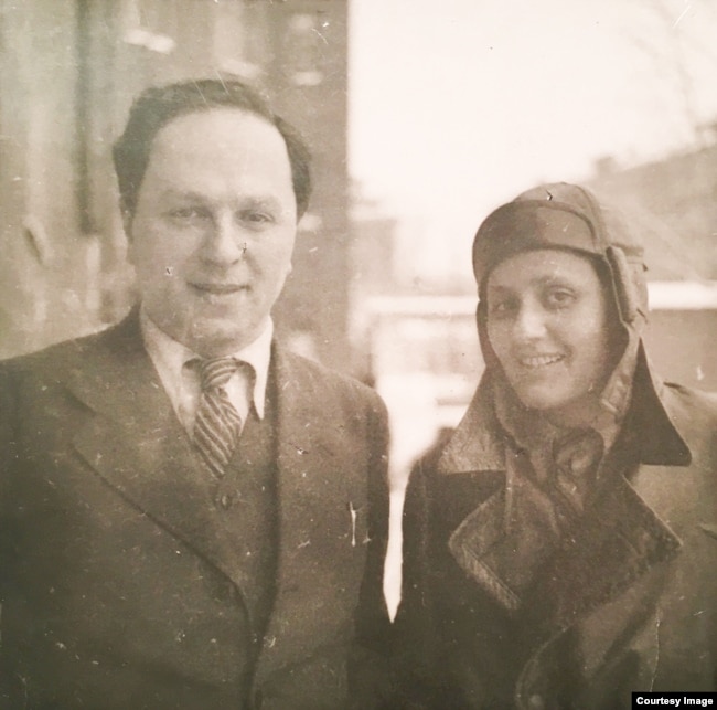 Александр Вайсберг и Ева Штрикер, Харьков, 1934 год