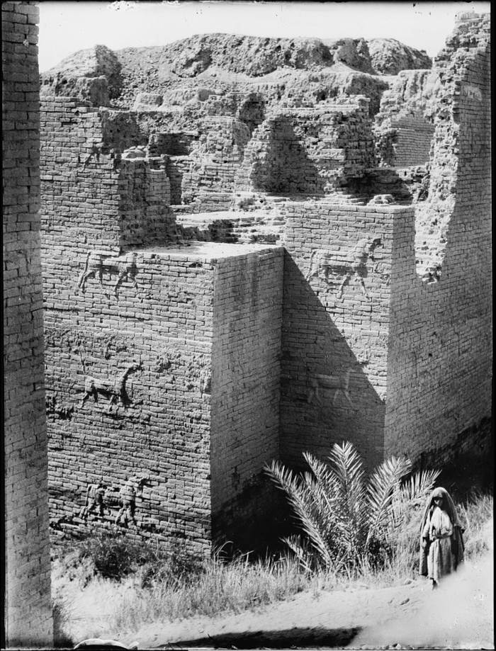 Ворота Иштар. Фотография 1930-х годов